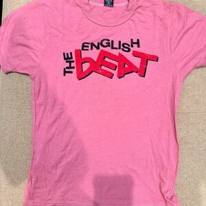 Chaser Kids Pink Graphic T-Shirt the English beat—- brand new